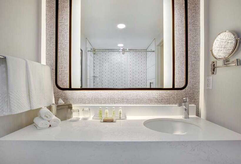 스탠다드 룸 킹사이즈 침대, Doubletree By Hilton Newark Penn Station