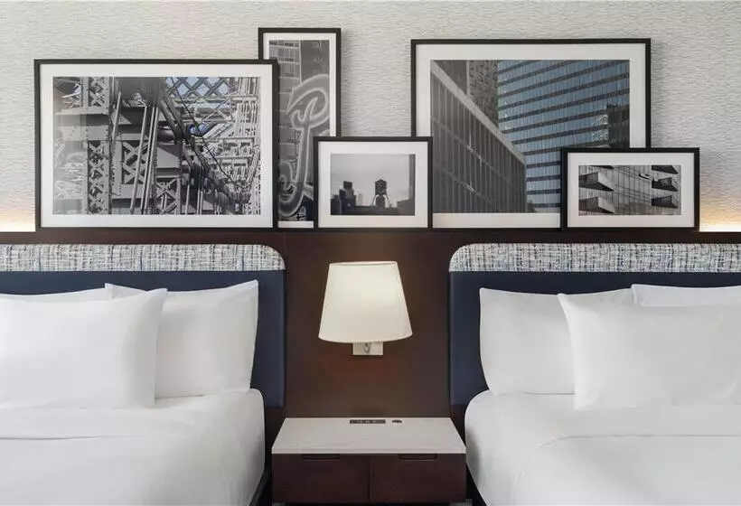 اتاق استاندارد با 2 تخت دوبل, Doubletree By Hilton Newark Penn Station