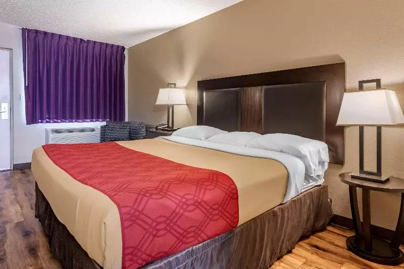 キングサイズベッドのスタンダードルーム, Econo Lodge Sebring