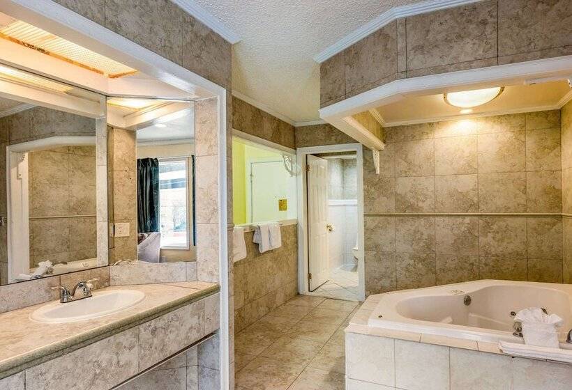 带大床的套房, Econo Lodge Beach And Boardwalk