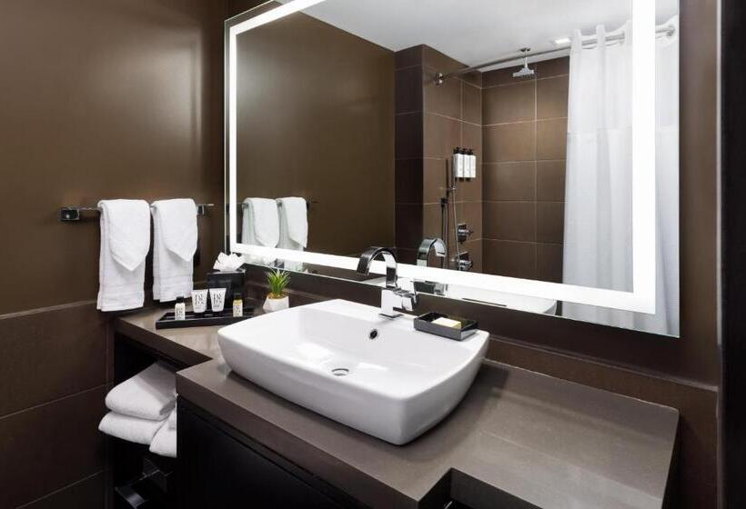 اتاق دلوکس با تخت کینگ و چشم‌انداز, M Social Hotel Times Square New York