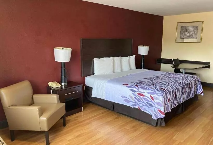 キングサイズベッドのスーペリアルーム, Red Roof Inn & Suites Cleveland, Tn