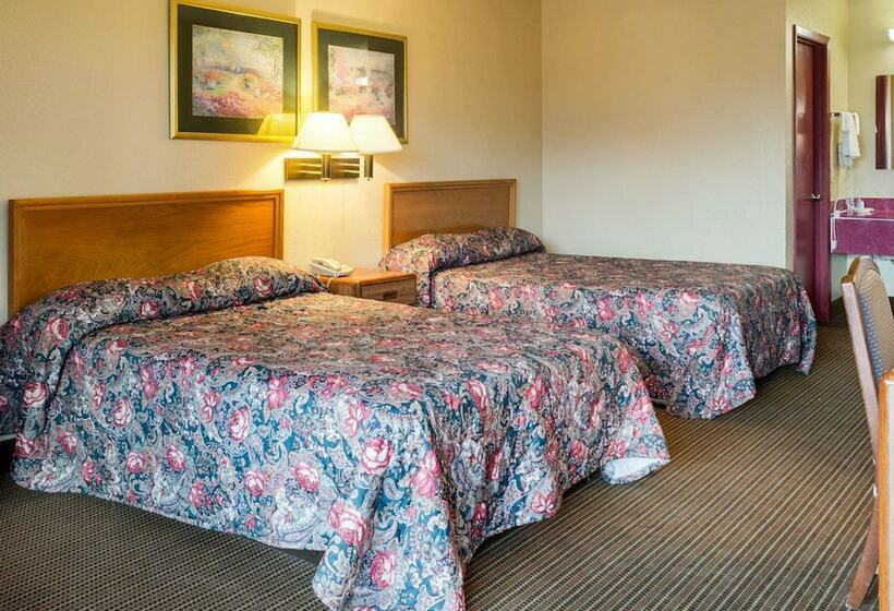 غرفه قياسيه سريرين مزدوجين, Motel 6 Greenwood, Ms