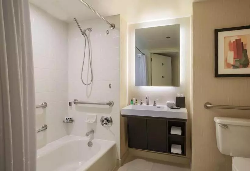 キングサイズベッドのクラブルーム, Sheraton Grand Chicago Riverwalk