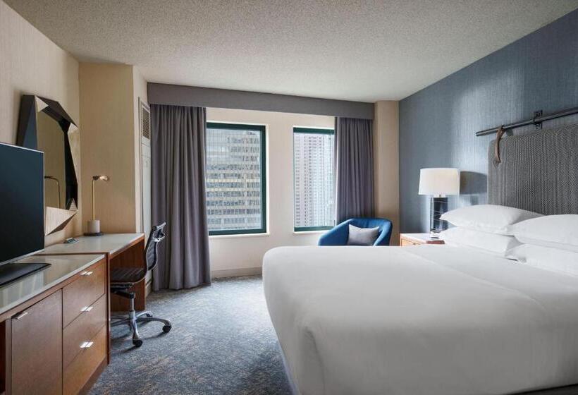 身障者適用キングサイズベッドルーム, Sheraton Grand Chicago Riverwalk