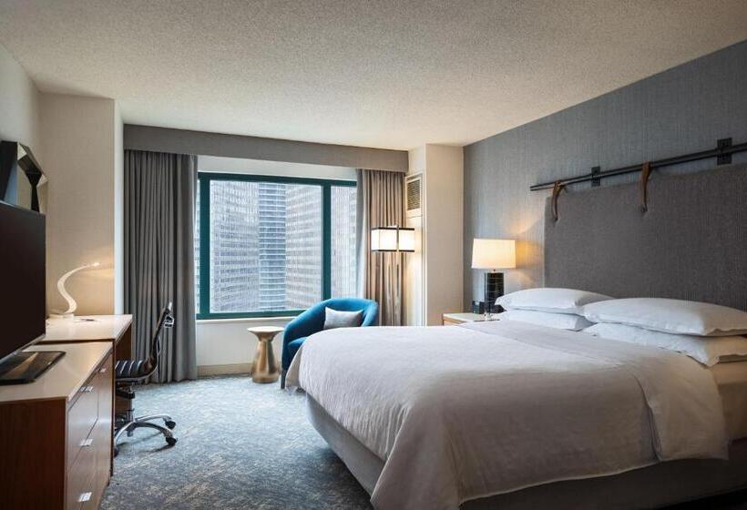 스탠다드 룸 킹사이즈 침대, Sheraton Grand Chicago Riverwalk