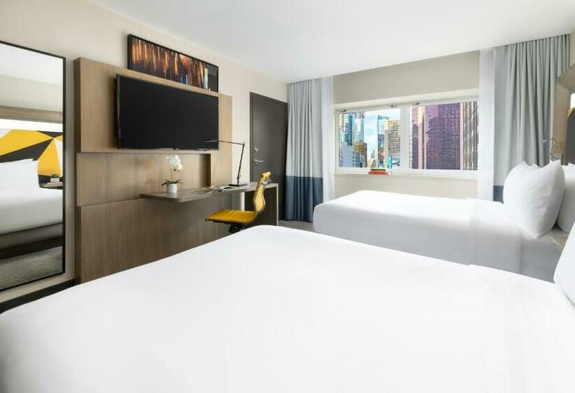 带2个双人床的标准工作室, M Social Hotel Times Square New York