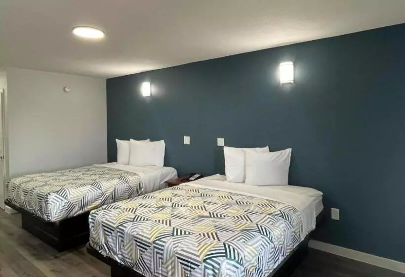 ２ダブルベッドのスタンダードルーム, Motel 6 Greenwood, Ms