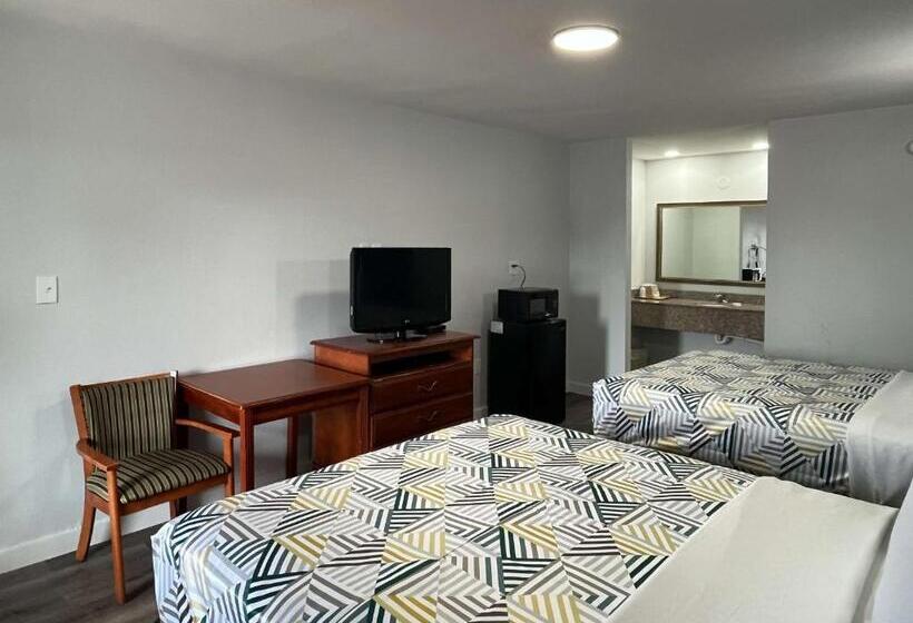 Номер Стандарт 2 Двуспальные Кровати, Motel 6 Greenwood, Ms