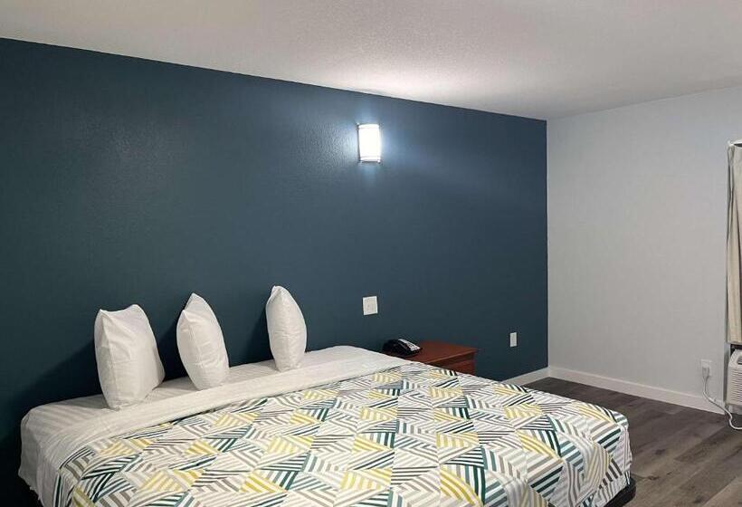 غرفة قياسية سرير كينج, Motel 6 Greenwood, Ms