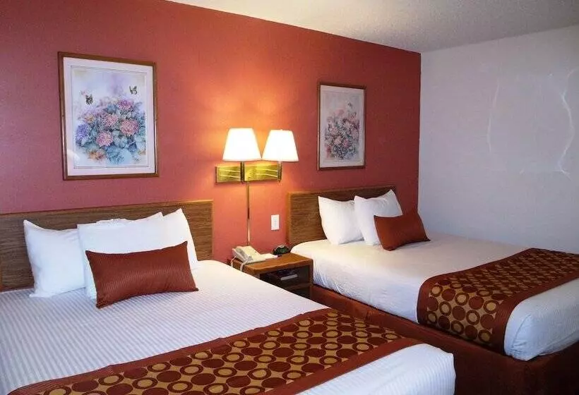 ２ダブルベッドのスタンダードルーム, Americas Best Value Inn And Suites   Nevada
