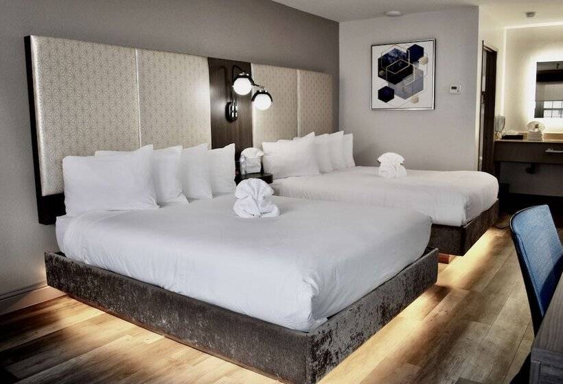 חדר סטנדרט שתי מיטות זוגיות, Best Western Marina State Beach