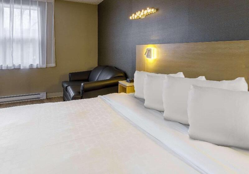 חדר סטנדרט עם מיטת קינג, Clarion Pointe Quebec Airport