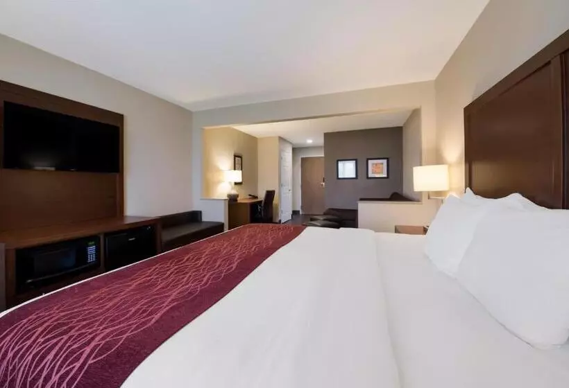 キングサイズベッドのスイートルーム, Comfort Inn Onalaska  La Crosse Area