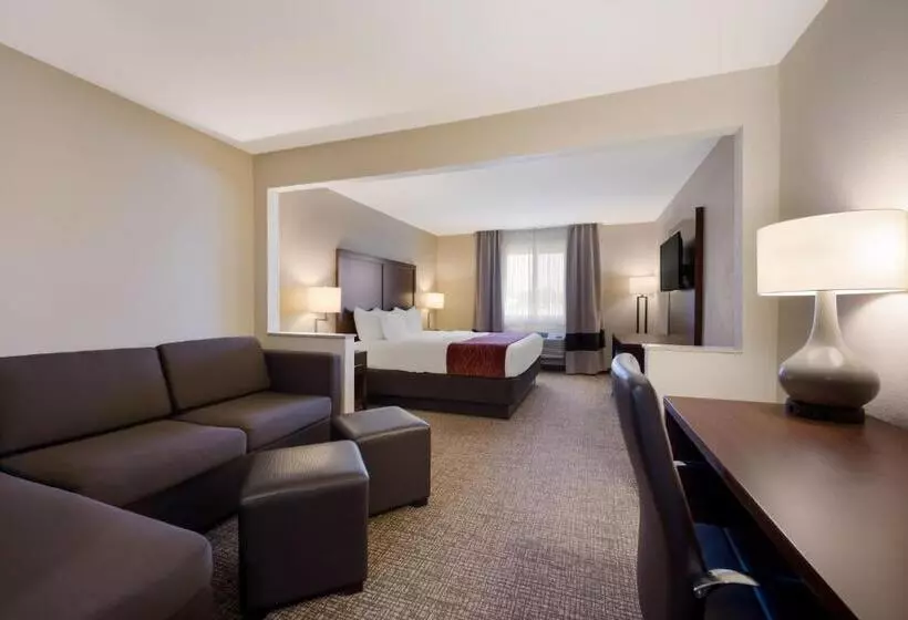 キングサイズベッドのスイートルーム, Comfort Inn Onalaska  La Crosse Area