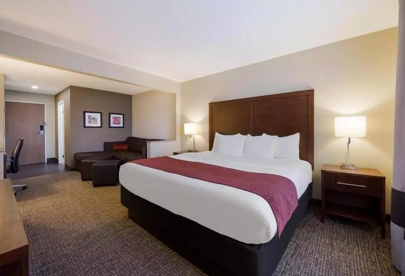 キングサイズベッドのスイートルーム, Comfort Inn Onalaska  La Crosse Area