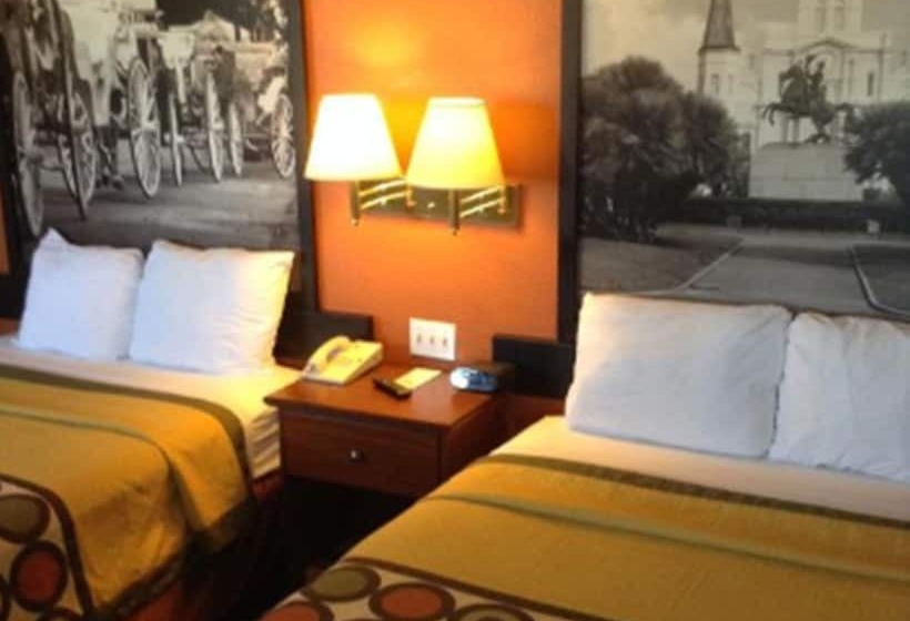 스탠다드 룸 더블 침대 2개, Super 8 By Wyndham New Orleans