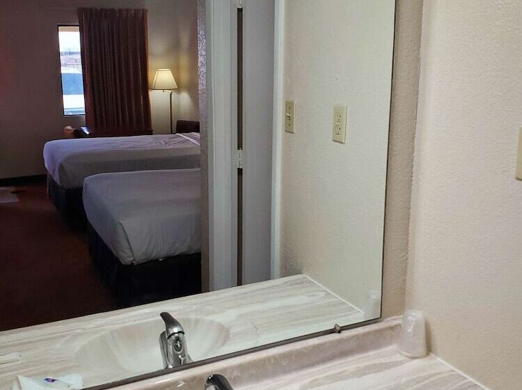 Номер Стандарт 2 Двуспальные Кровати, Motel 6 Shamrock, Tx