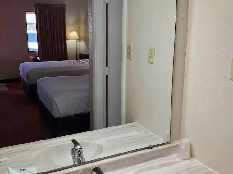 ２ダブルベッドのスタンダードルーム, Motel 6 Shamrock, Tx