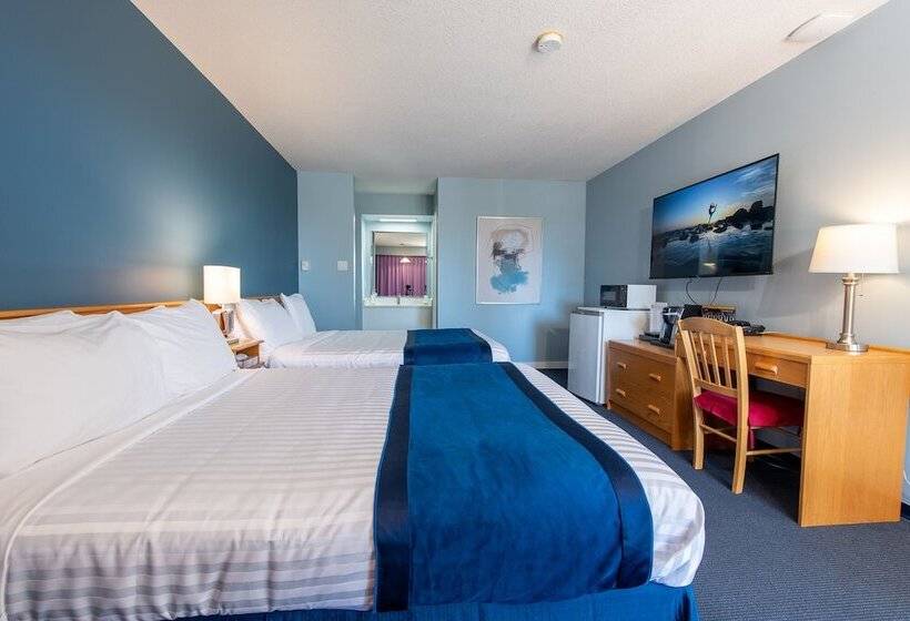 Номер Стандарт 2 Двуспальные Кровати, Ocean Crest Motel