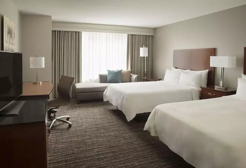 2ダブルベッドのスタンダードルーム, Marriott Downtown At Cf Toronto Eaton Centre