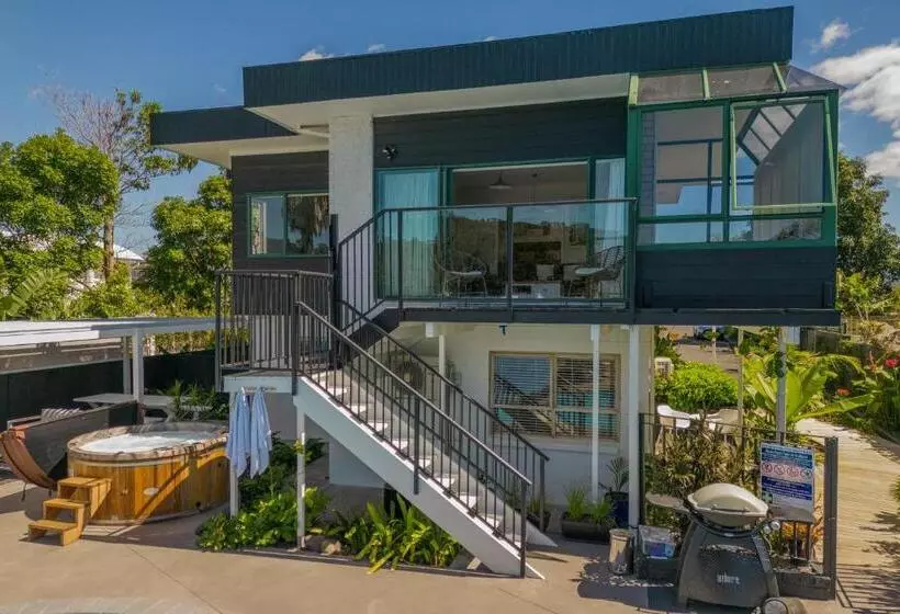 آپارتمان 1 خوابه با چشم‌انداز دریا, Oceans 88 Whitianga Coastal Suites