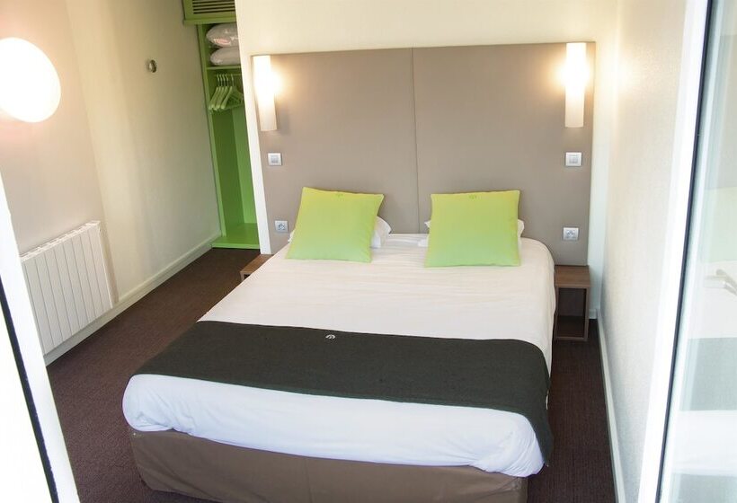 ダブルベッドスタンダードルーム, Campanile Nantes Saint Sébastien Sur Loire