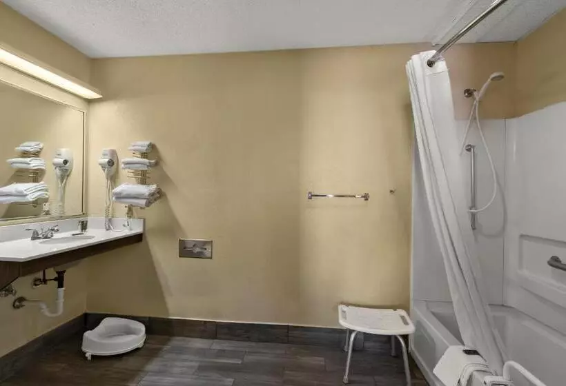 身障者適用キングサイズベッドルーム, Americas Best Value Inn Edenton