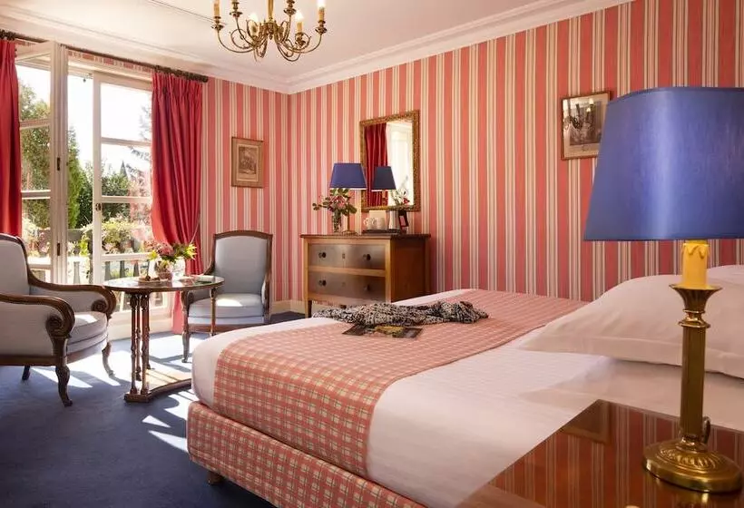 Superior-huone Parveke, Hôtel Château De L Ile