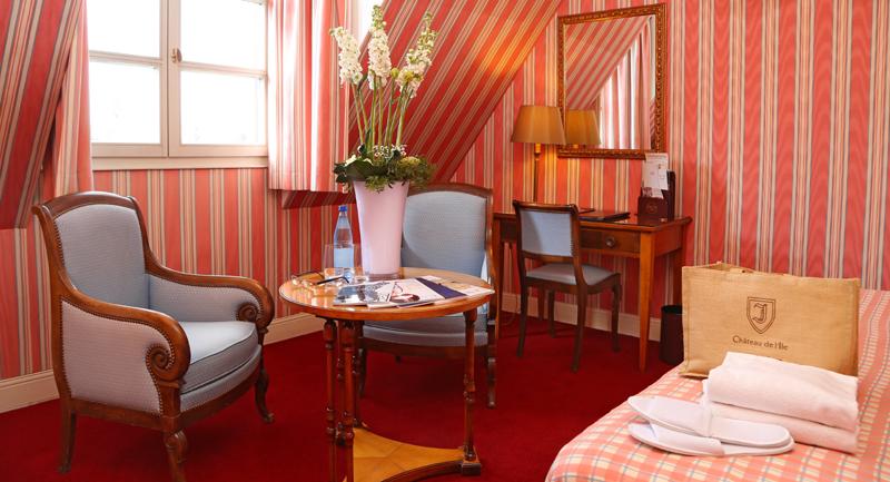 غرفة كلاسيكية, Hôtel Château De L Ile