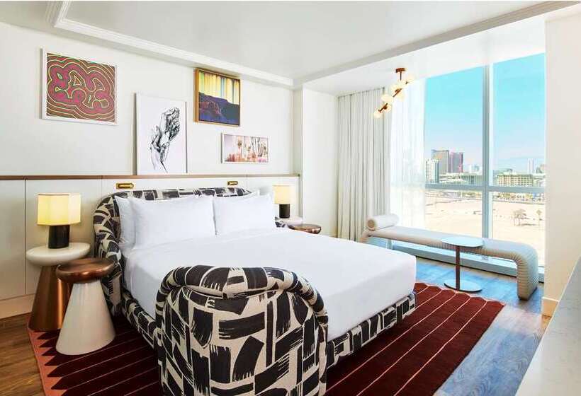 스탠다드 룸 킹사이즈 침대, Virgin Hotels Las Vegas By Suiteness