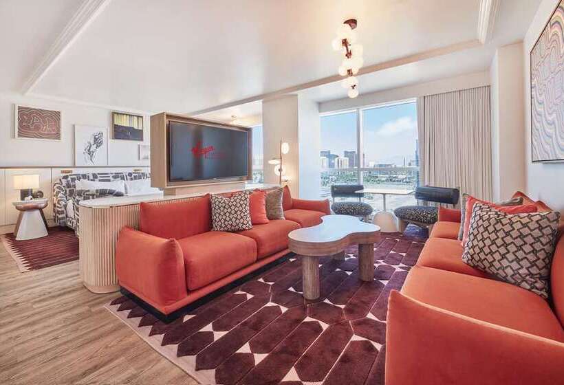 اتاق استاندارد با تخت بزرگ, Virgin Hotels Las Vegas By Suiteness