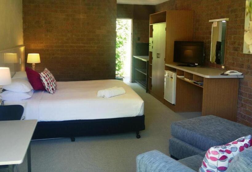 キングサイズベッドのデラックスルーム, Motel Sierra Bright