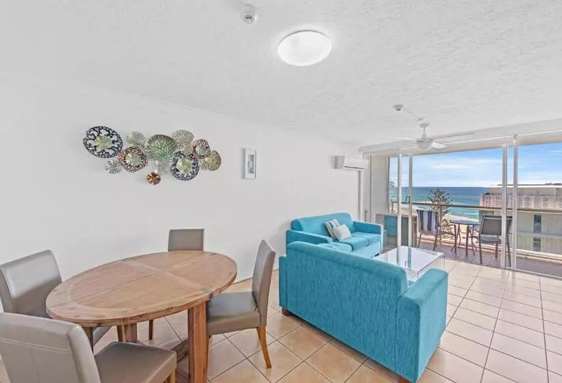 海の見える1ベッドルームアパートメント, Burleigh Beach Tower