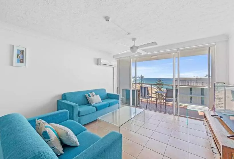 海の見える1ベッドルームアパートメント, Burleigh Beach Tower
