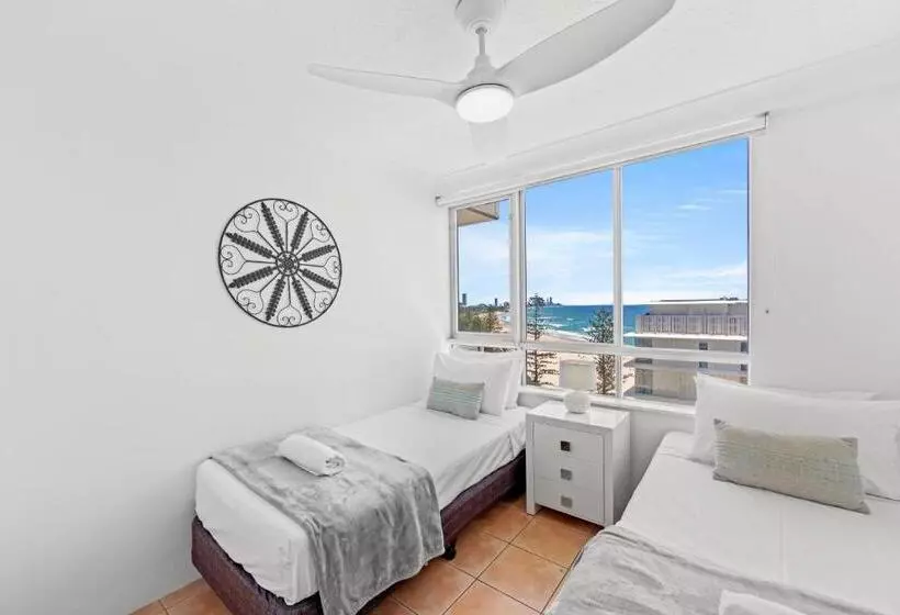 海の見える1ベッドルームアパートメント, Burleigh Beach Tower