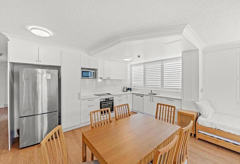 شقة غرفة واحدة مطلة على الحديقة, Burleigh Beach Tower