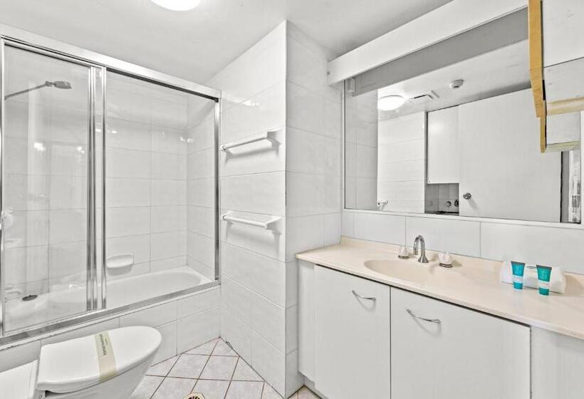 شقة إقتصادية غرفتين نوم, Burleigh Beach Tower