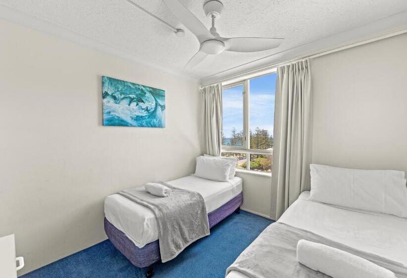 شقة إقتصادية غرفة واحد, Burleigh Beach Tower