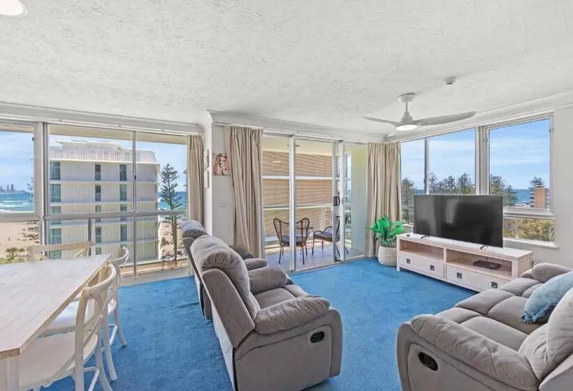 1ベッドルームエコノミーアパートメント, Burleigh Beach Tower