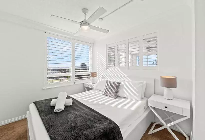 海の見える1ベッドルームアパートメント, Burleigh Beach Tower