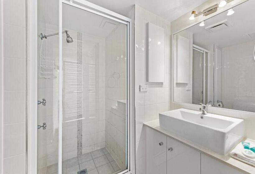 شقة غرفة واحدة مطلة على البحر, Burleigh Beach Tower