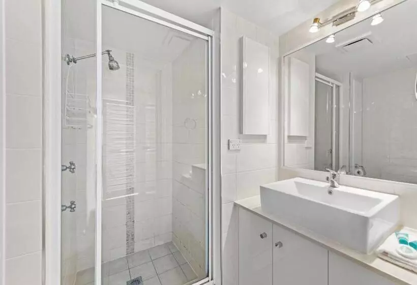 海の見える1ベッドルームアパートメント, Burleigh Beach Tower