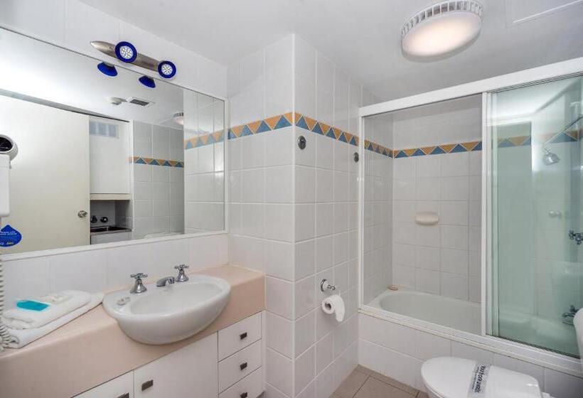 شقة غرفتين مطلة على البحر, Burleigh Beach Tower