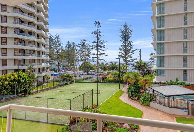 شقة غرفتين مطلة على البحر, Burleigh Beach Tower