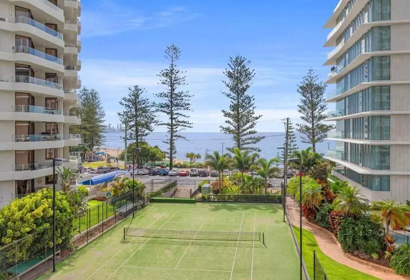 海の見える2ベッドルームアパートメント, Burleigh Beach Tower