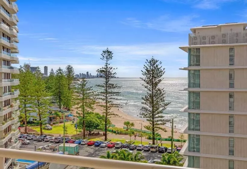 海の見える2ベッドルームアパートメント, Burleigh Beach Tower