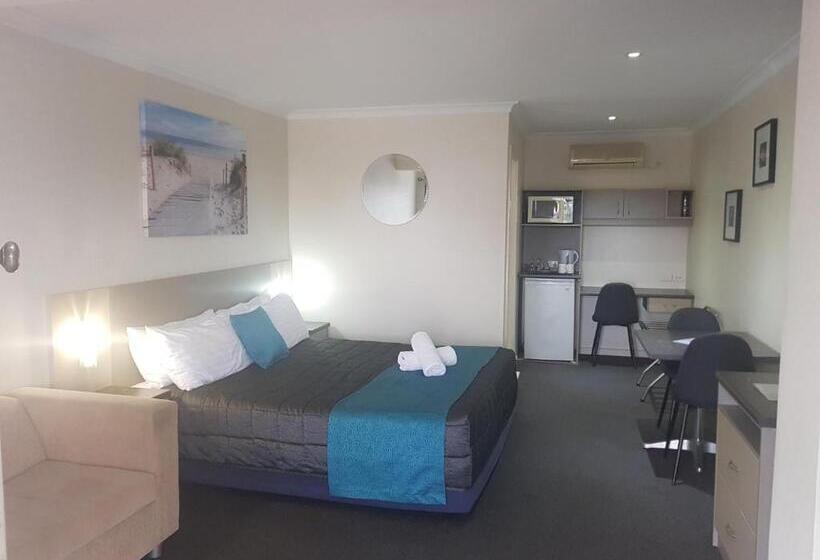 غرفة ديلوكس سرير كينج, Caravilla Motor Inn