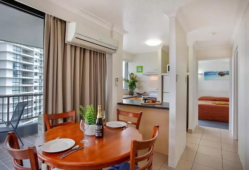 آپارتمان 1 خوابه, Pacific Resort Broadbeach