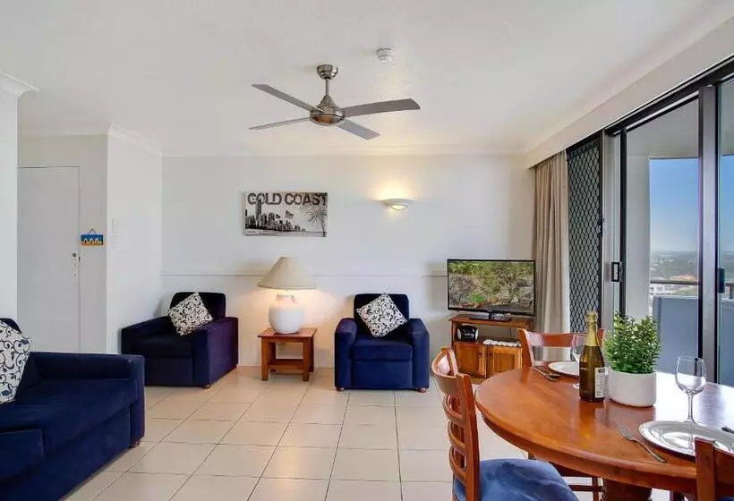 آپارتمان 1 خوابه, Pacific Resort Broadbeach